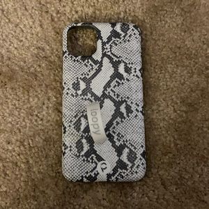 New iPhone 11 Pro Max Loopy case in snakeskin